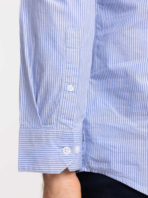 Chemise marine navy homme