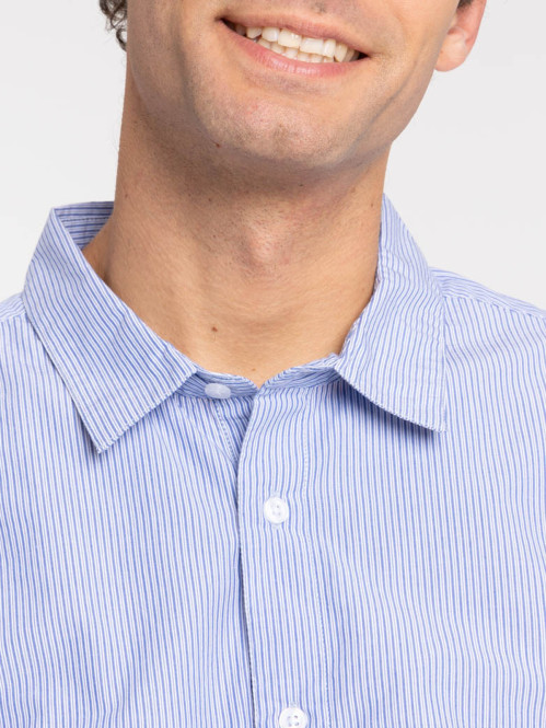 Chemise marine navy homme