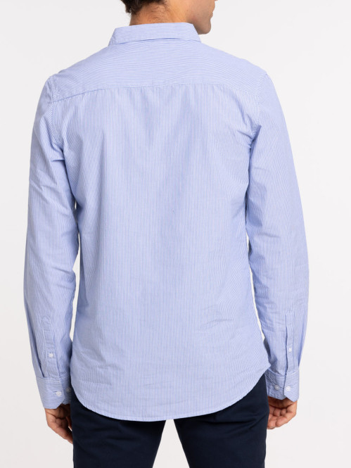 Chemise marine navy homme