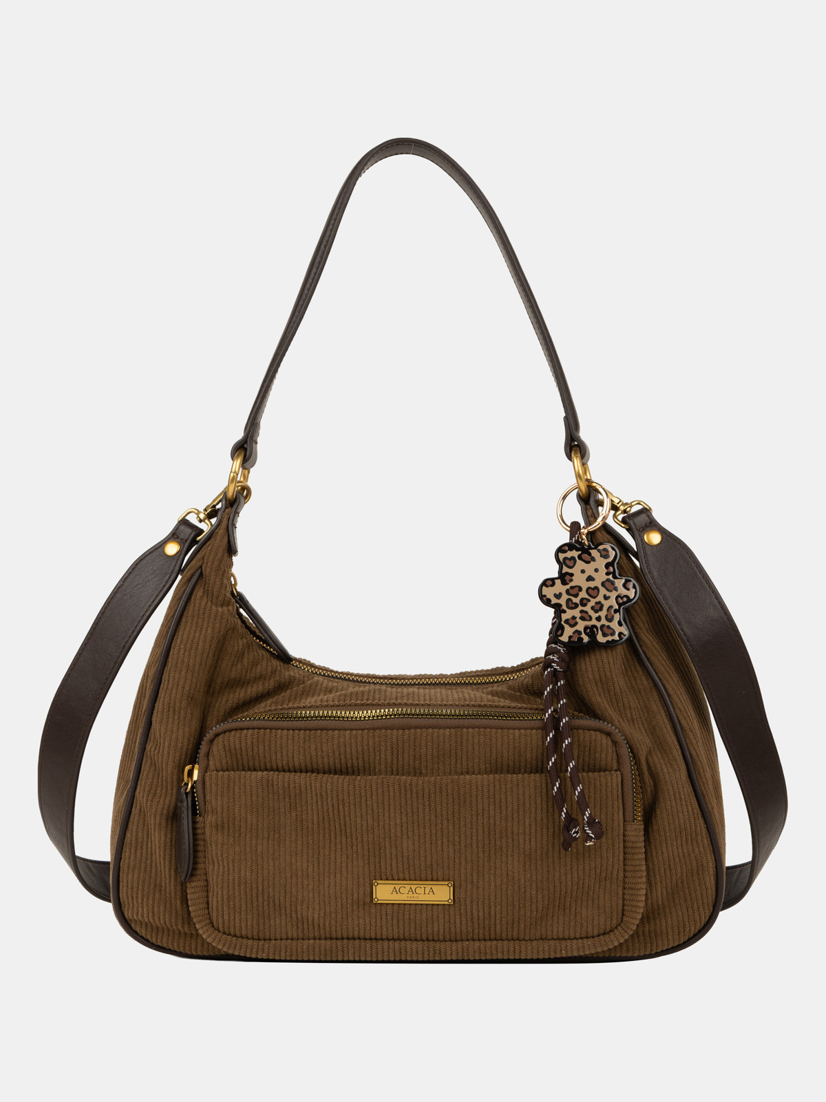 Sac velours côtelé léopard femme Sac velours côtelé léopard femme