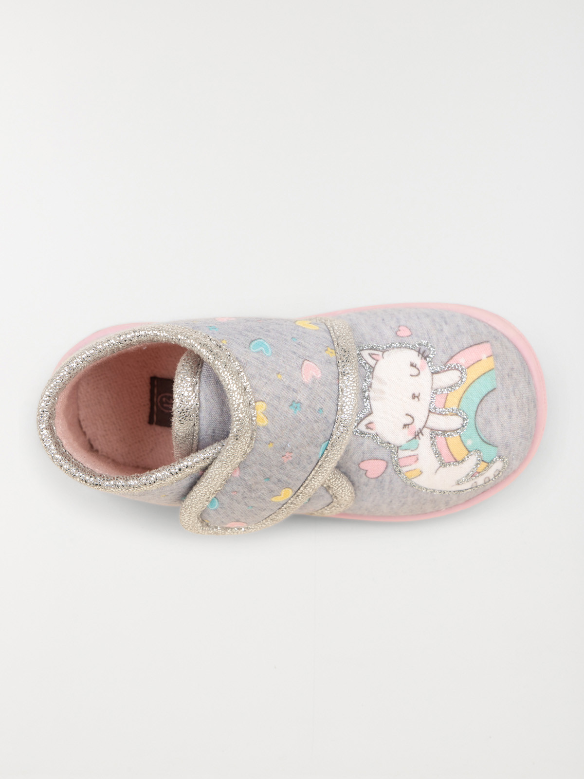 Chaussons montants chat fille (19-23) Chaussons montants chat fille (19-23)
