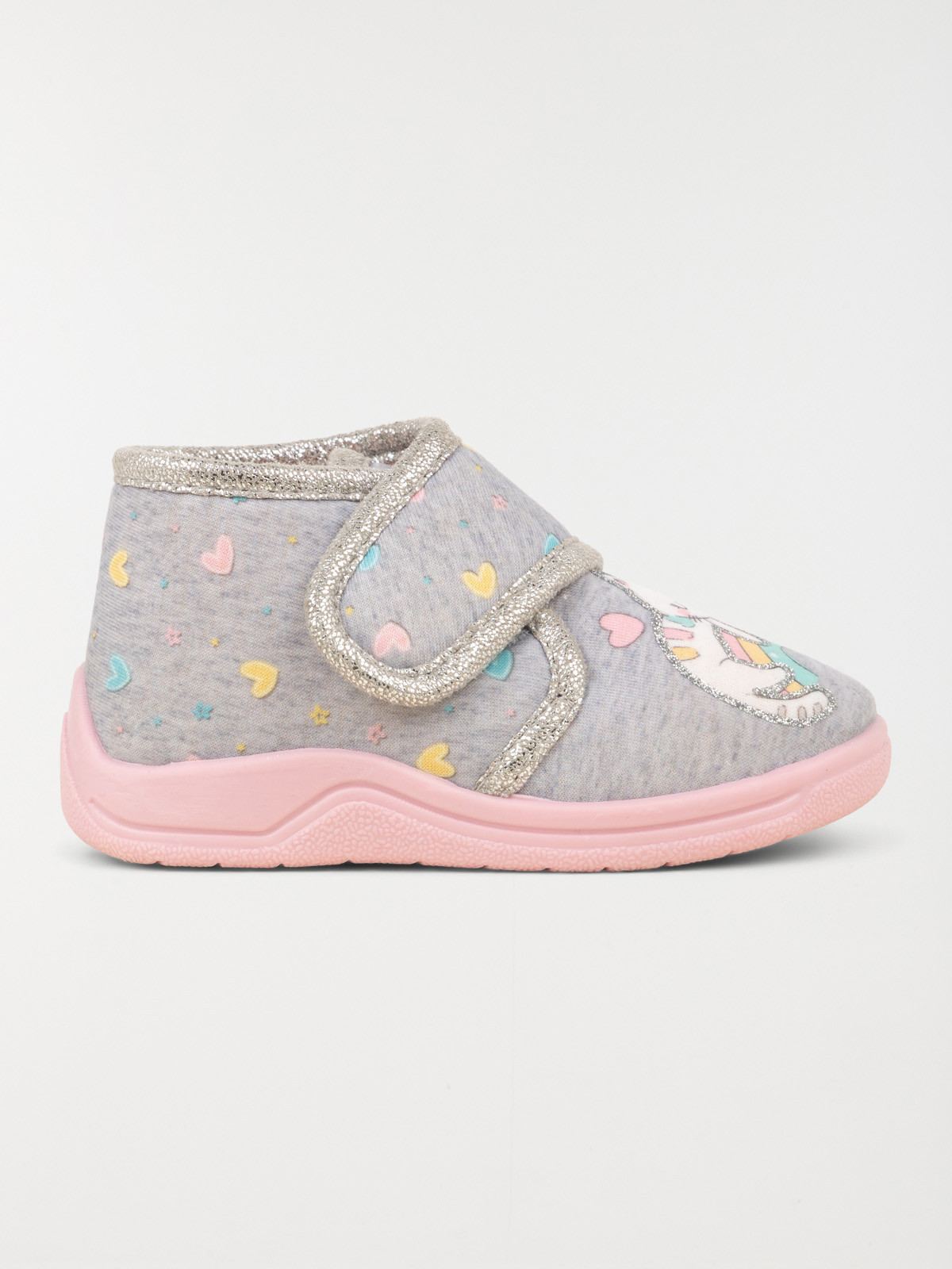 Chaussons montants chat fille (19-23)