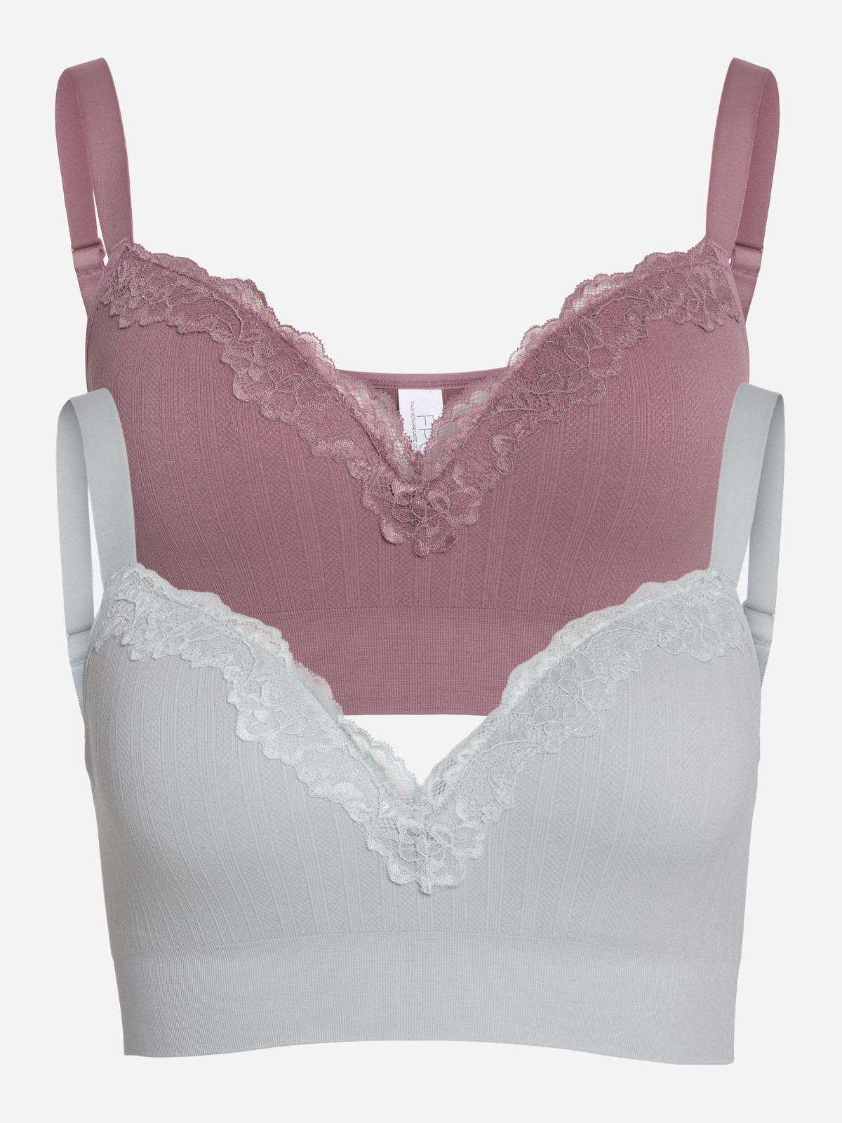 Lot de 2 soutien-gorge femme (100D-110F) Lot de 2 soutien-gorge femme (100D-110F)