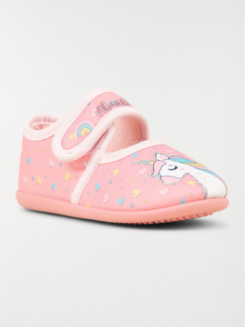 Chausson ballerine licorne fille (24-30) Chausson ballerine licorne fille (24-30)