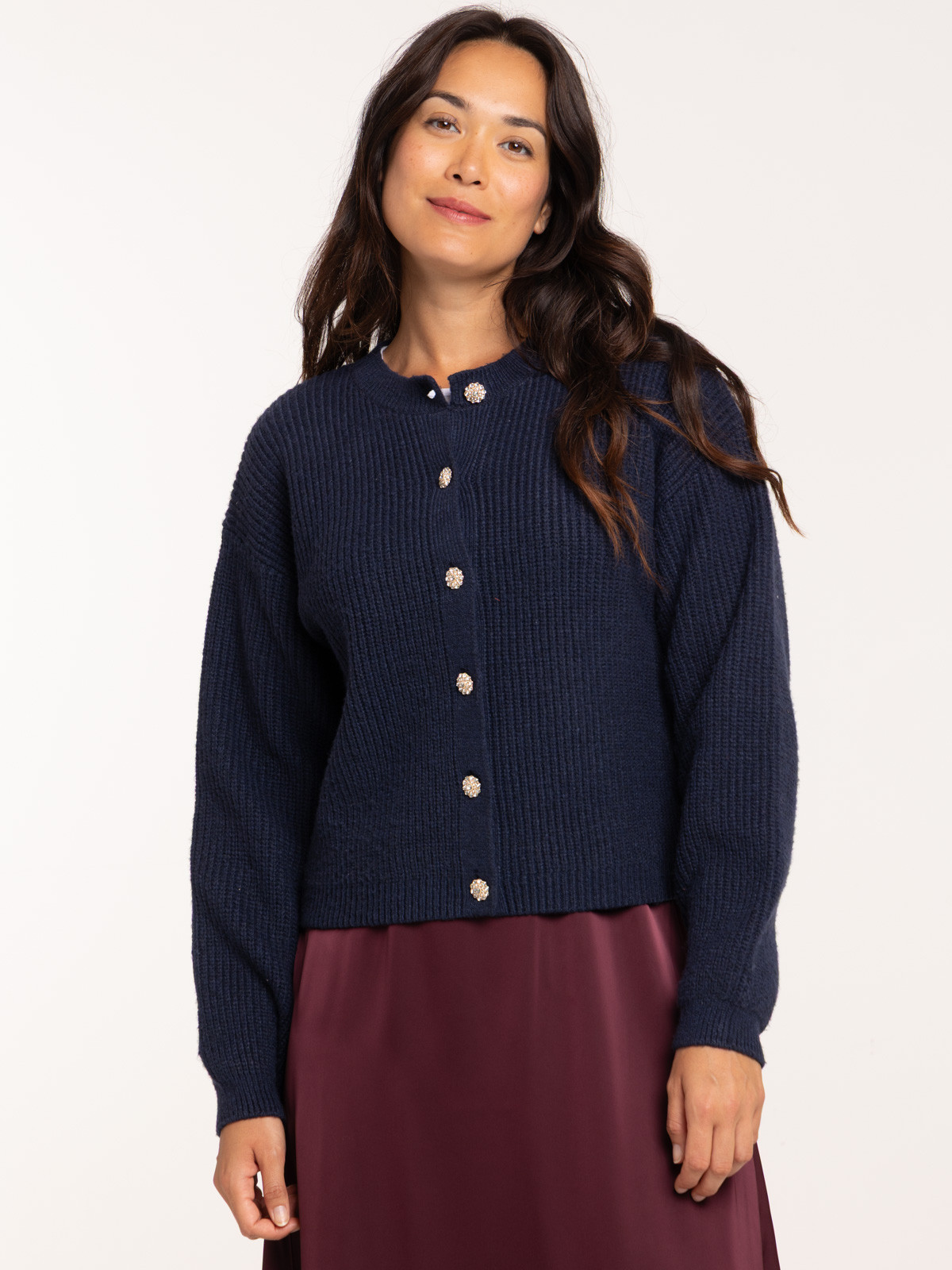 Gilet boutons bijoux femme Gilet boutons bijoux femme