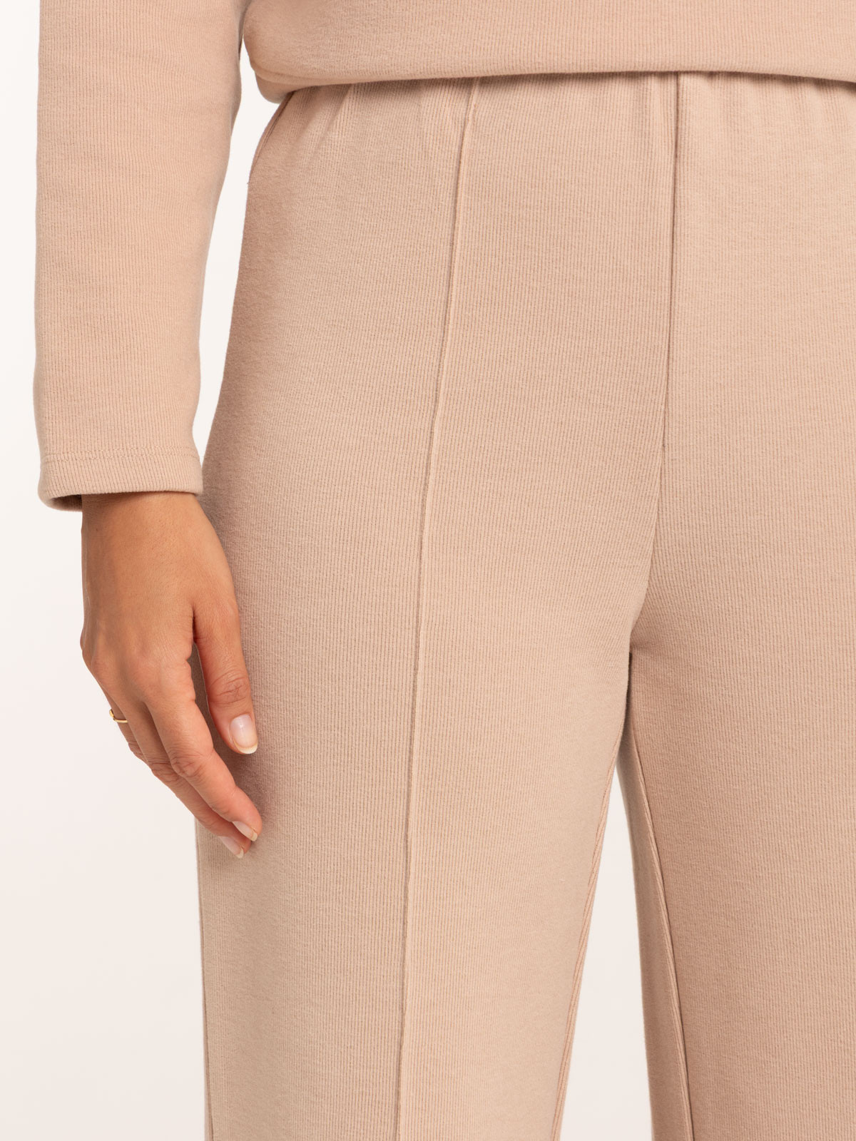 Pantalon large côtelé femme Pantalon large côtelé femme