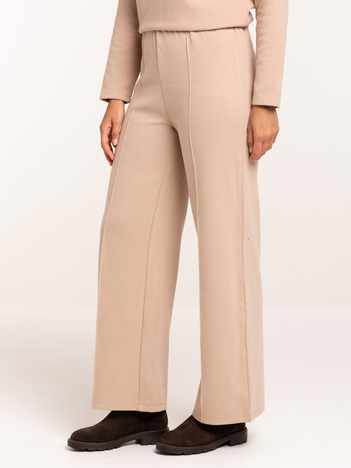 Pantalon large côtelé femme Pantalon large côtelé femme