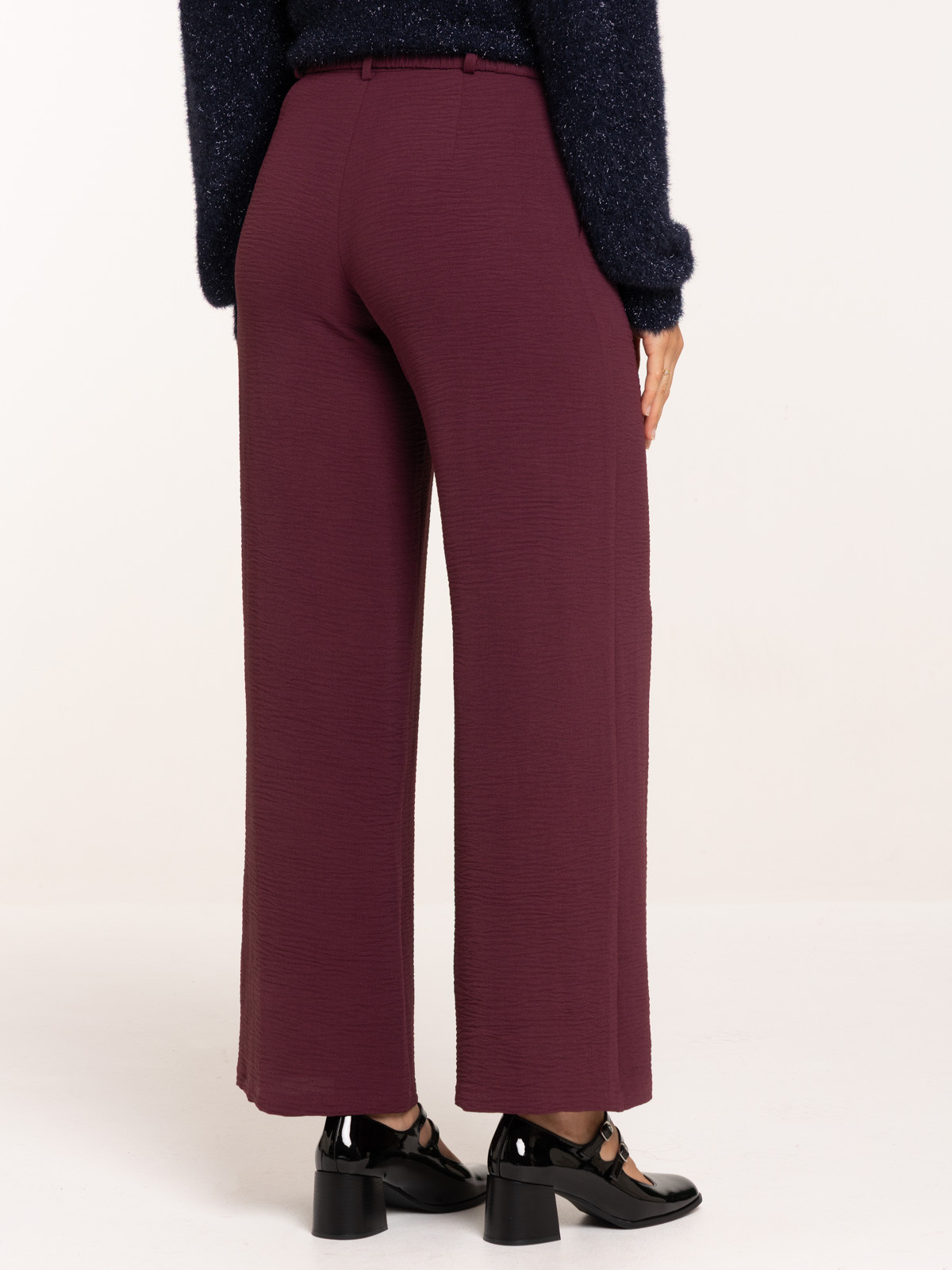 Pantalon large ceinturé femme Pantalon large ceinturé femme