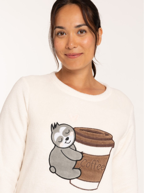 Pyjama tout doux panda femme Pyjama tout doux panda femme