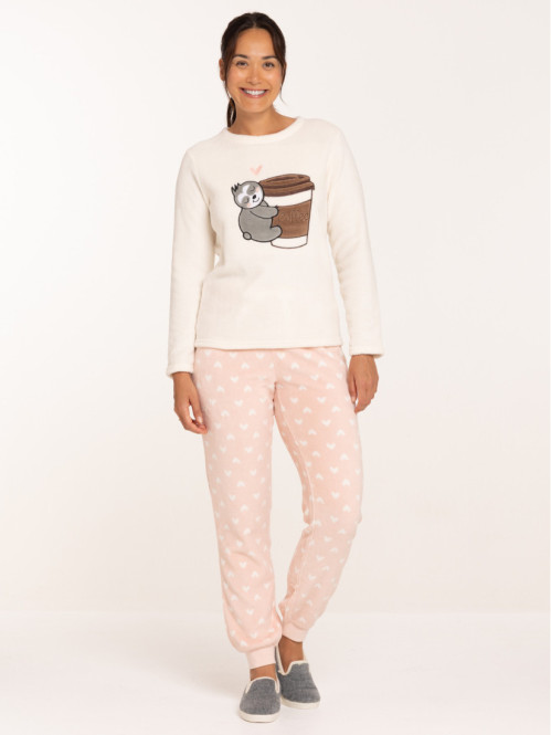 Pyjama tout doux panda femme Pyjama tout doux panda femme