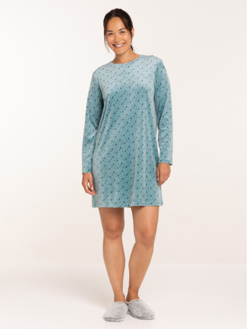 Chemise de nuit imprimée...