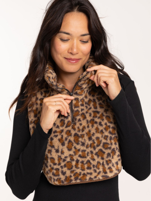 Snood plastron col montant...