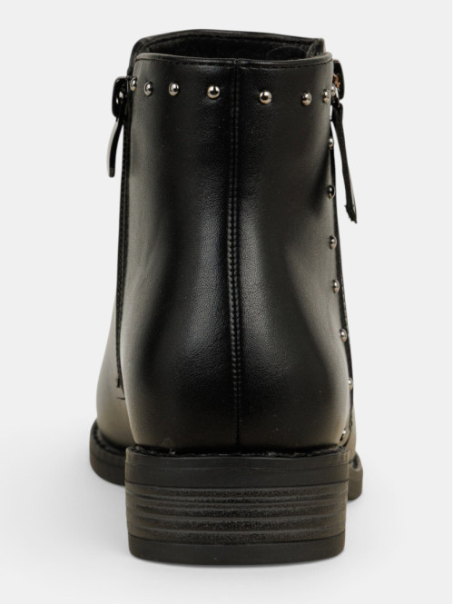 Bottines plates studs femme...