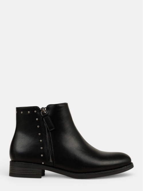 Bottines plates studs femme...