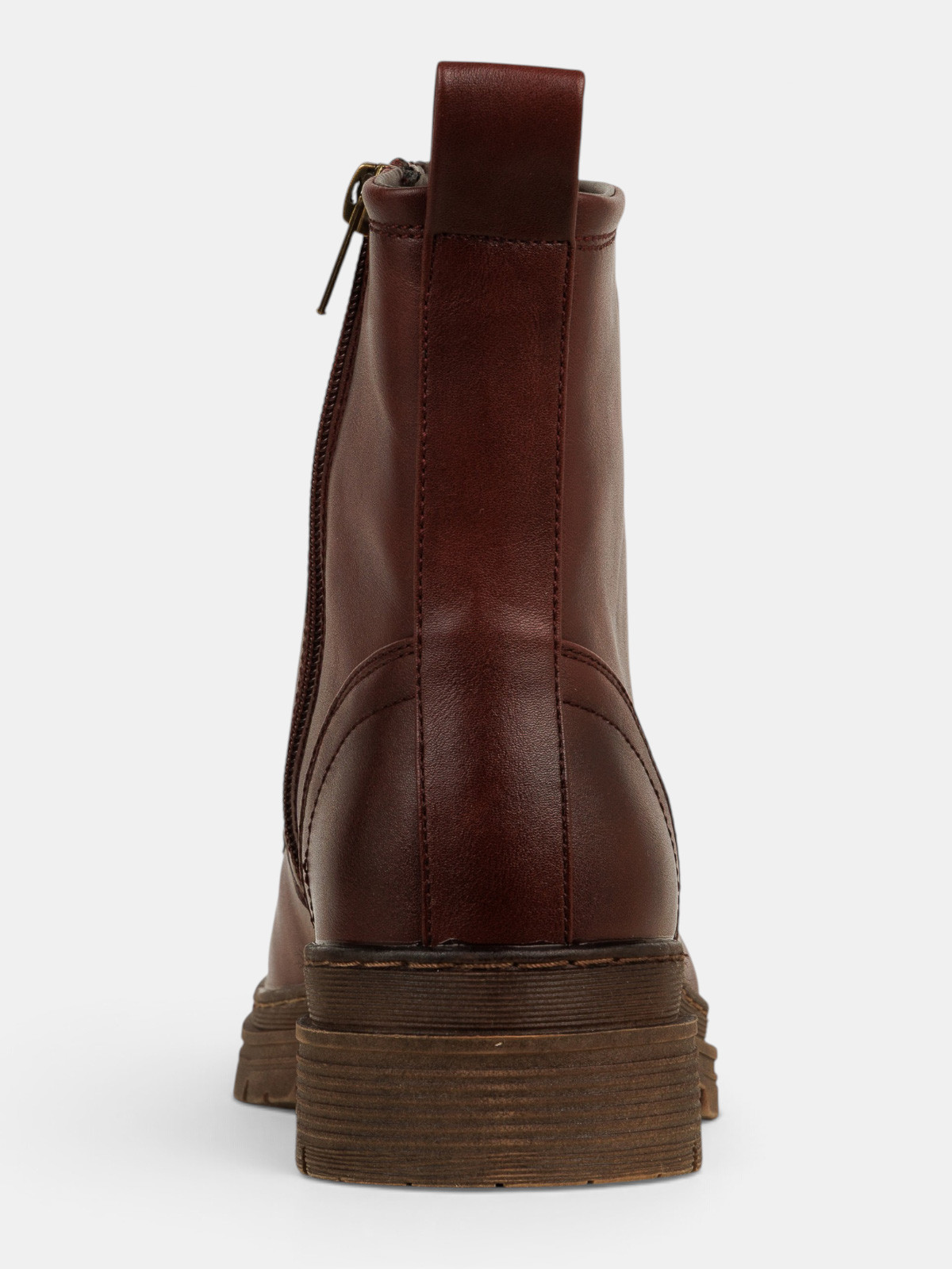 Bottines plates bordeaux femme (36-41) Bottines plates bordeaux femme (36-41)