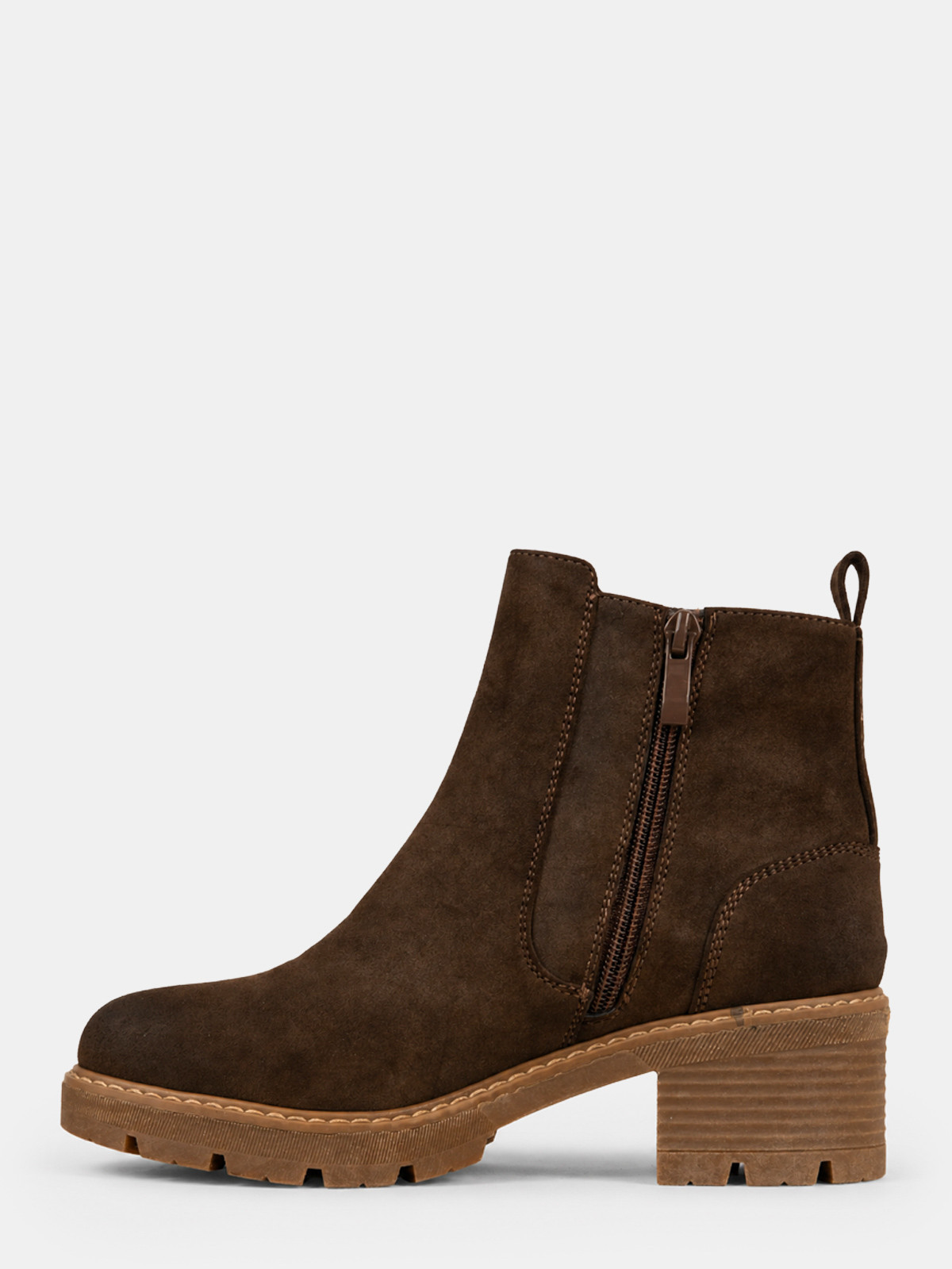 Bottines à talon marron femme (36-41) Bottines à talon marron femme (36-41)