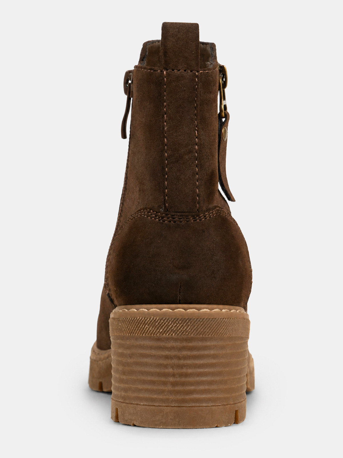 Bottines à talon marron femme (36-41) Bottines à talon marron femme (36-41)