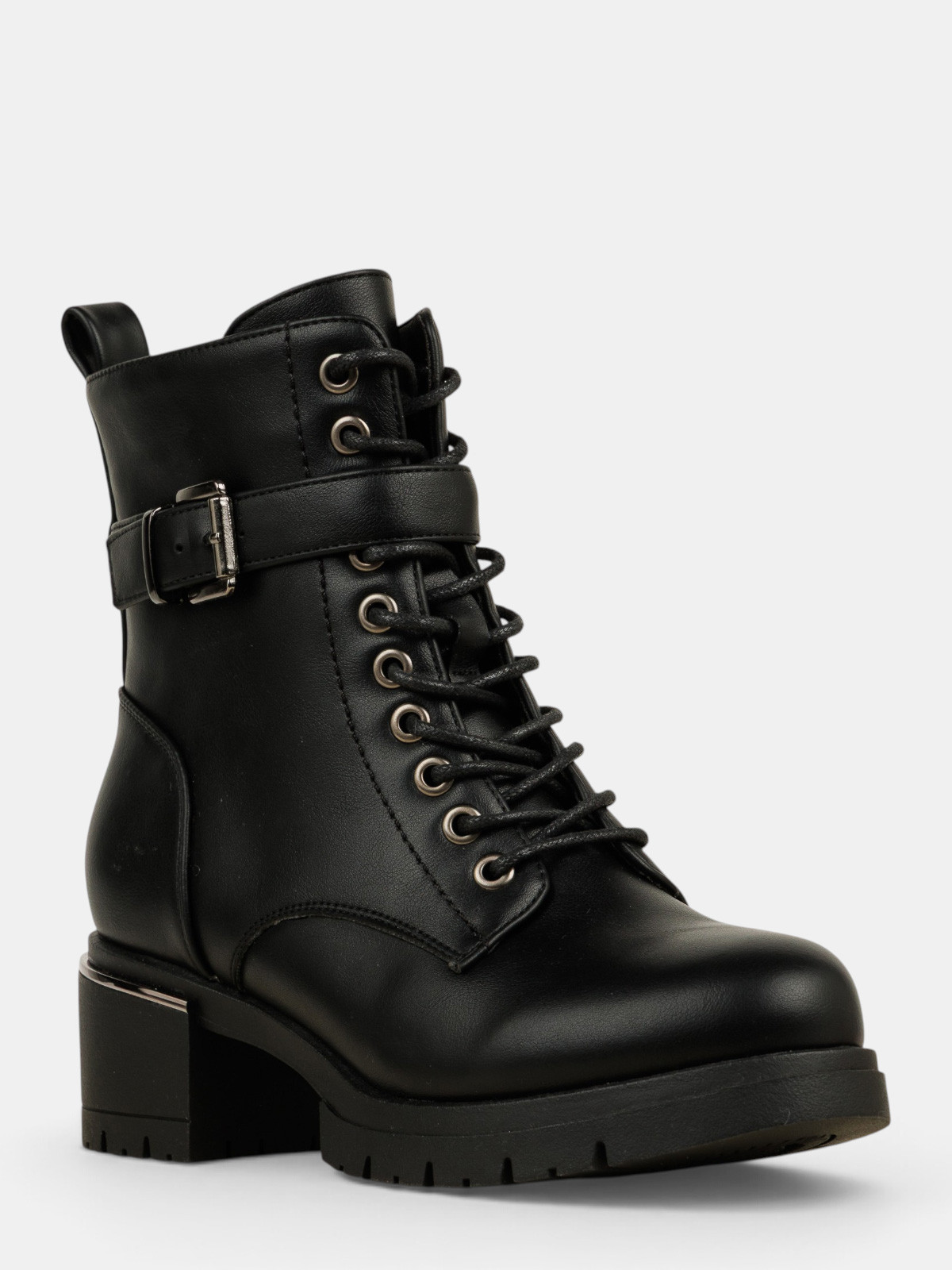 Bottines noires à talon femme (36-41)