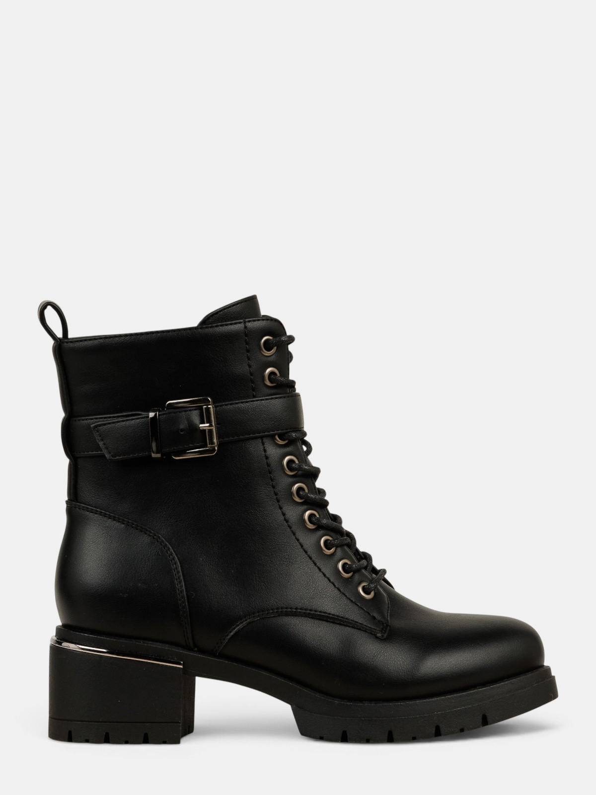 Bottines noires à talon femme (36-41)