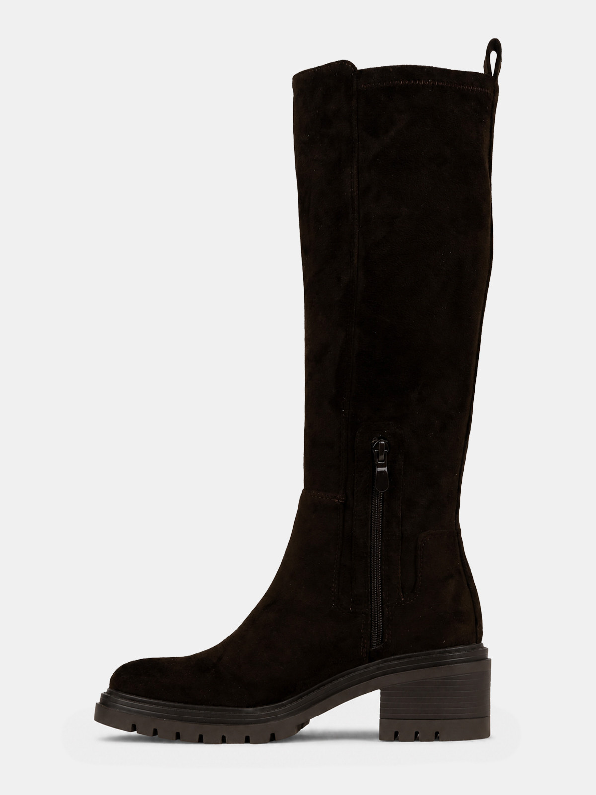 Bottes à talon marrons femme (36-41) Bottes à talon marrons femme (36-41)