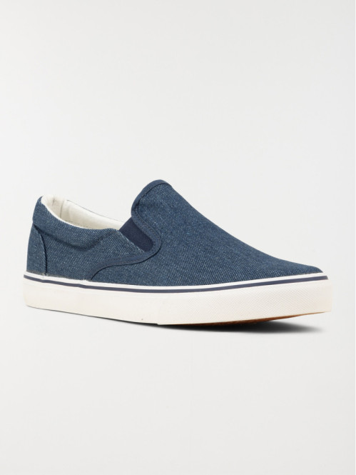 Tennis en toile à enfiler homme (40-45) Tennis en toile à enfiler homme (40-45)