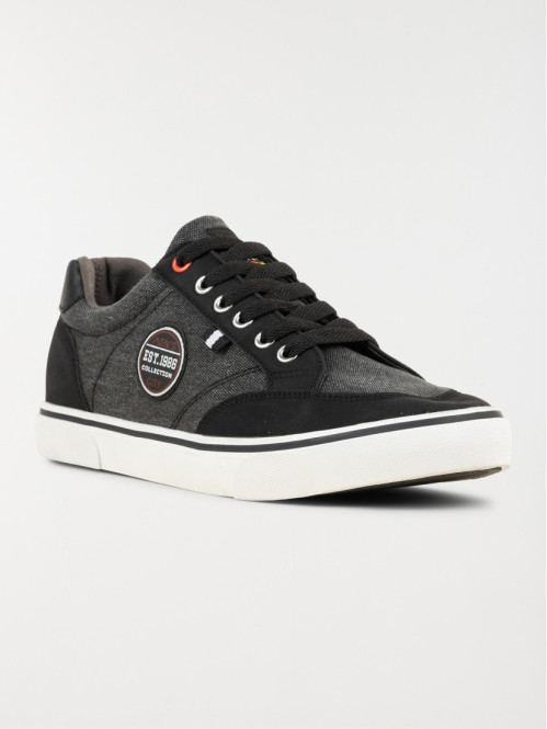 Tennis toile homme noir (40-45)