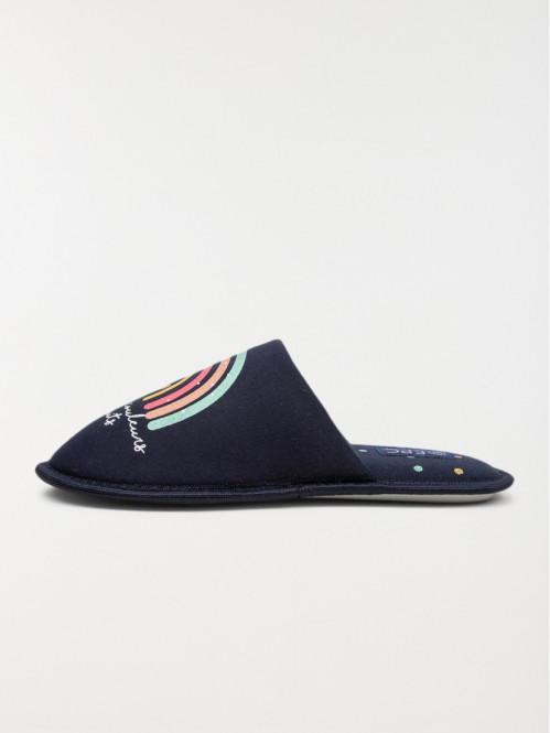 Chaussons arc-en-ciel femme...