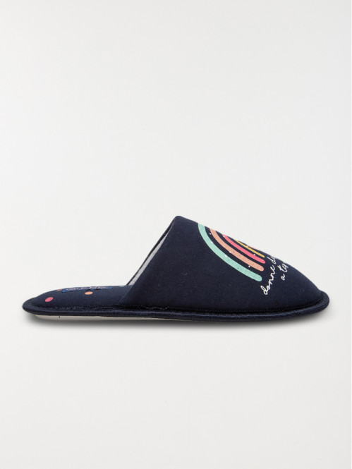 Chaussons arc-en-ciel femme...