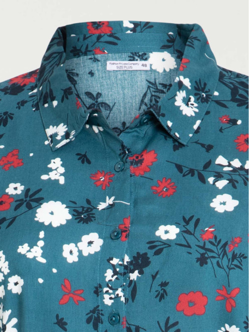 Robe imprimée grande taille...