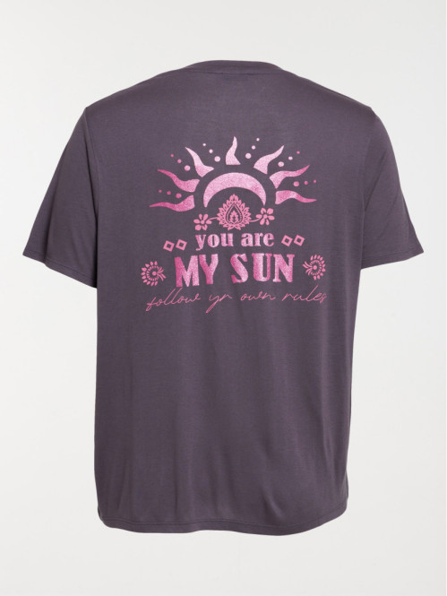 T-shirt imprimé dos grande...