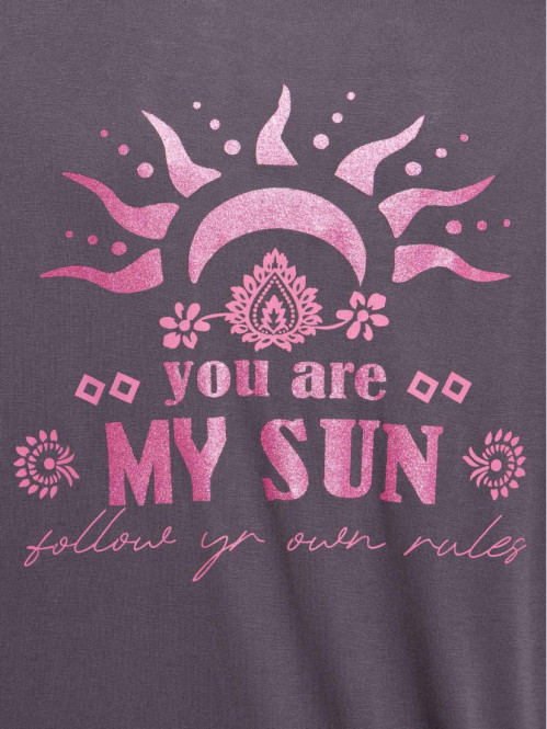 T-shirt imprimé dos grande...