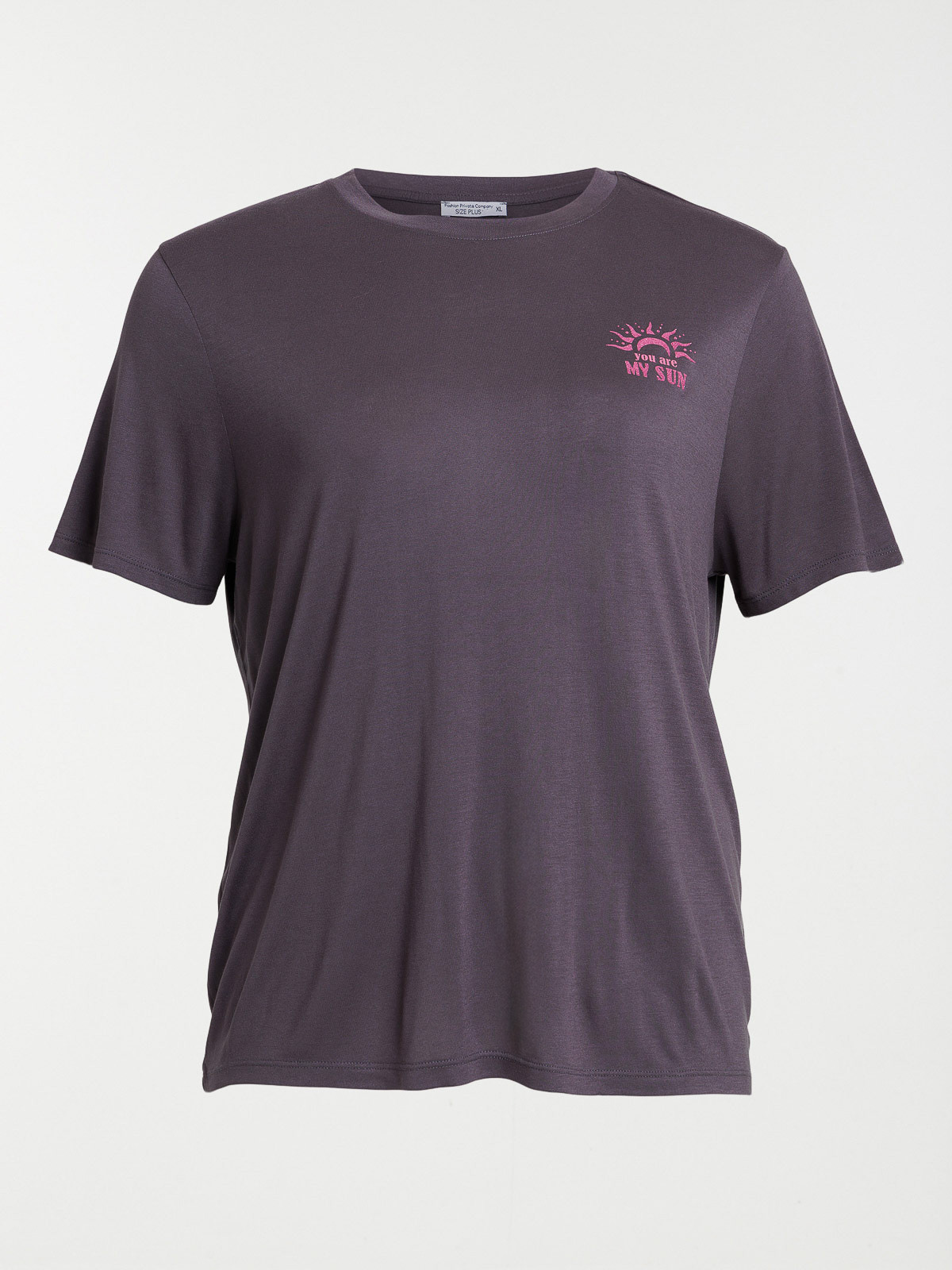 T-shirt imprimé dos grande taille femme T-shirt imprimé dos grande taille femme