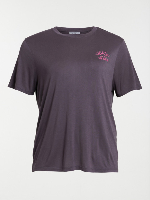 T-shirt imprimé dos grande...