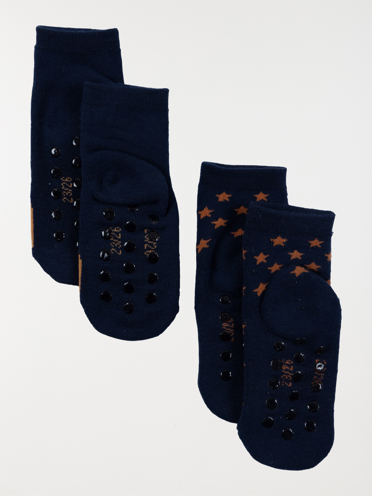 Lot 2 paires chaussettes ourson enfant