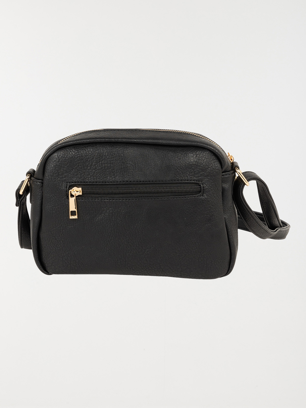 Sac besace trèfle doré femme