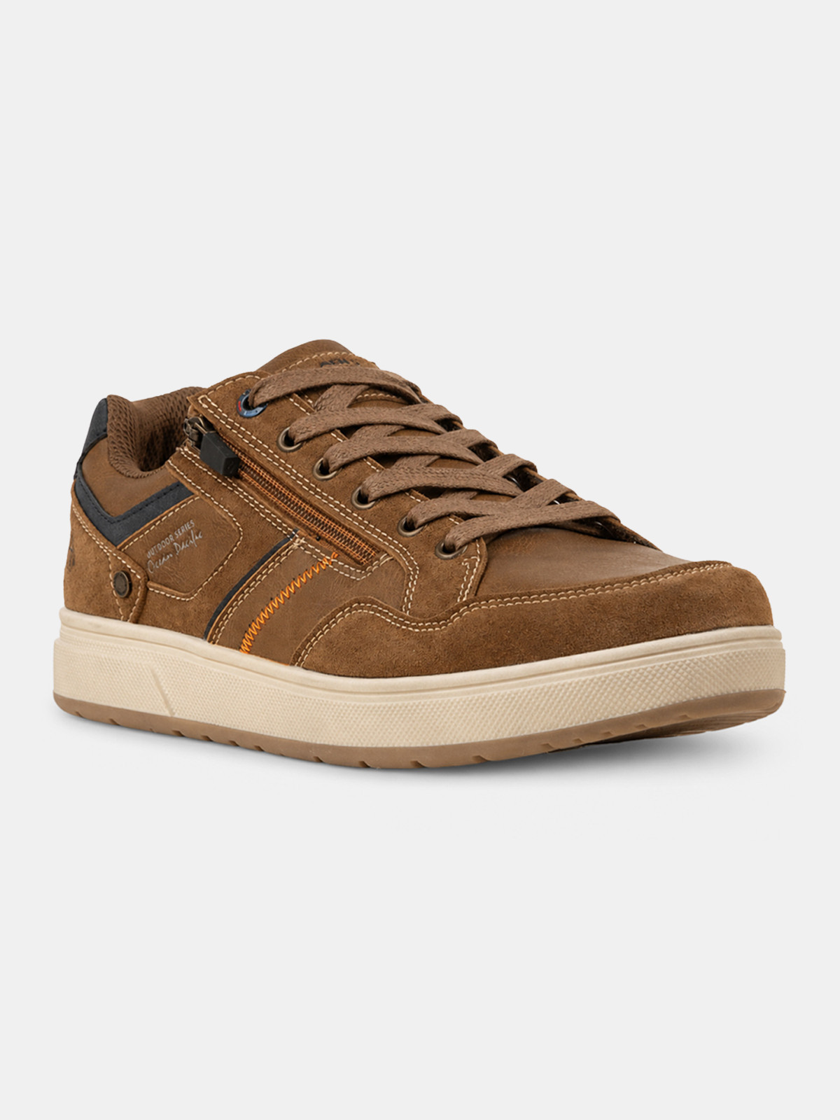 Basket à lacet tan homme (40-46)