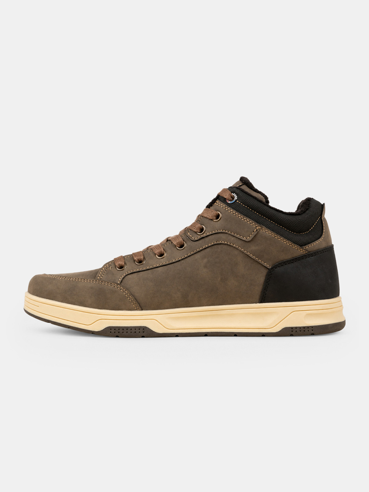 Boots taupe à lacets homme (40-45) Boots taupe à lacets homme (40-45)