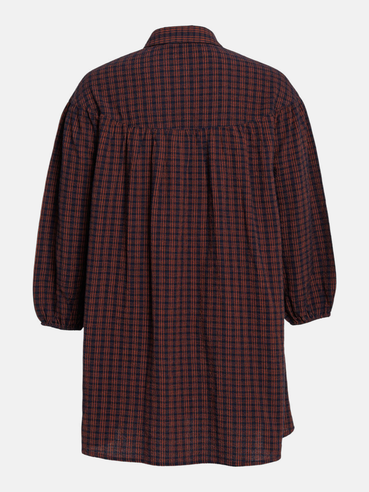 Robe à carreaux grande taille femme