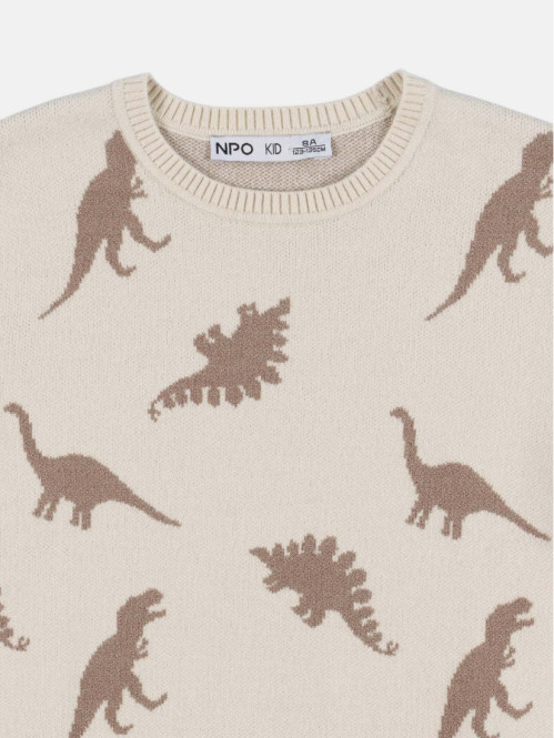 Pull dinosaures garçon (3-12A)