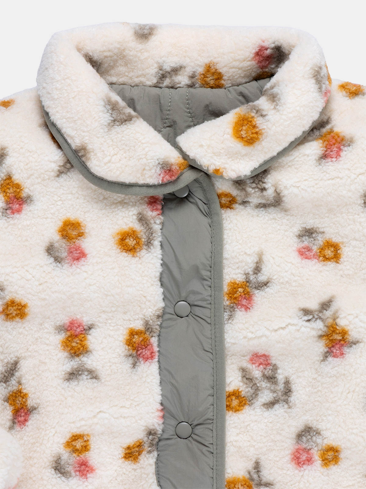 Blouson sherpa réversible fille (3-12A) Blouson sherpa réversible fille (3-12A)