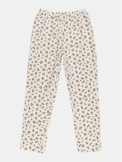 Pyjama léopard en velours...