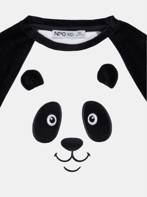 Pyjama en velours panda...