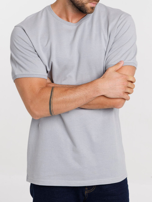 T-shirt en coton col rond...