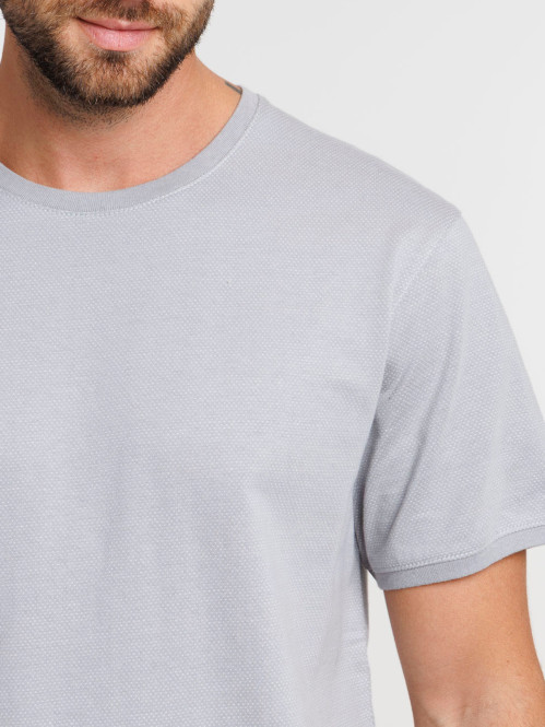 T-shirt en coton col rond...