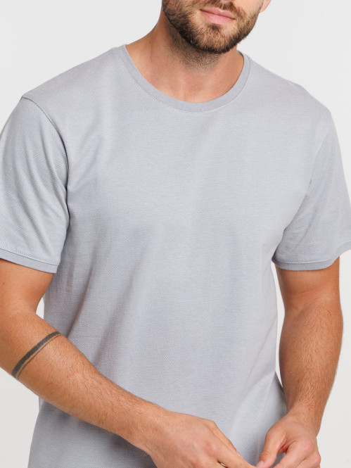 T-shirt en coton col rond...