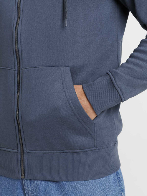Sweat à capuche zippé...