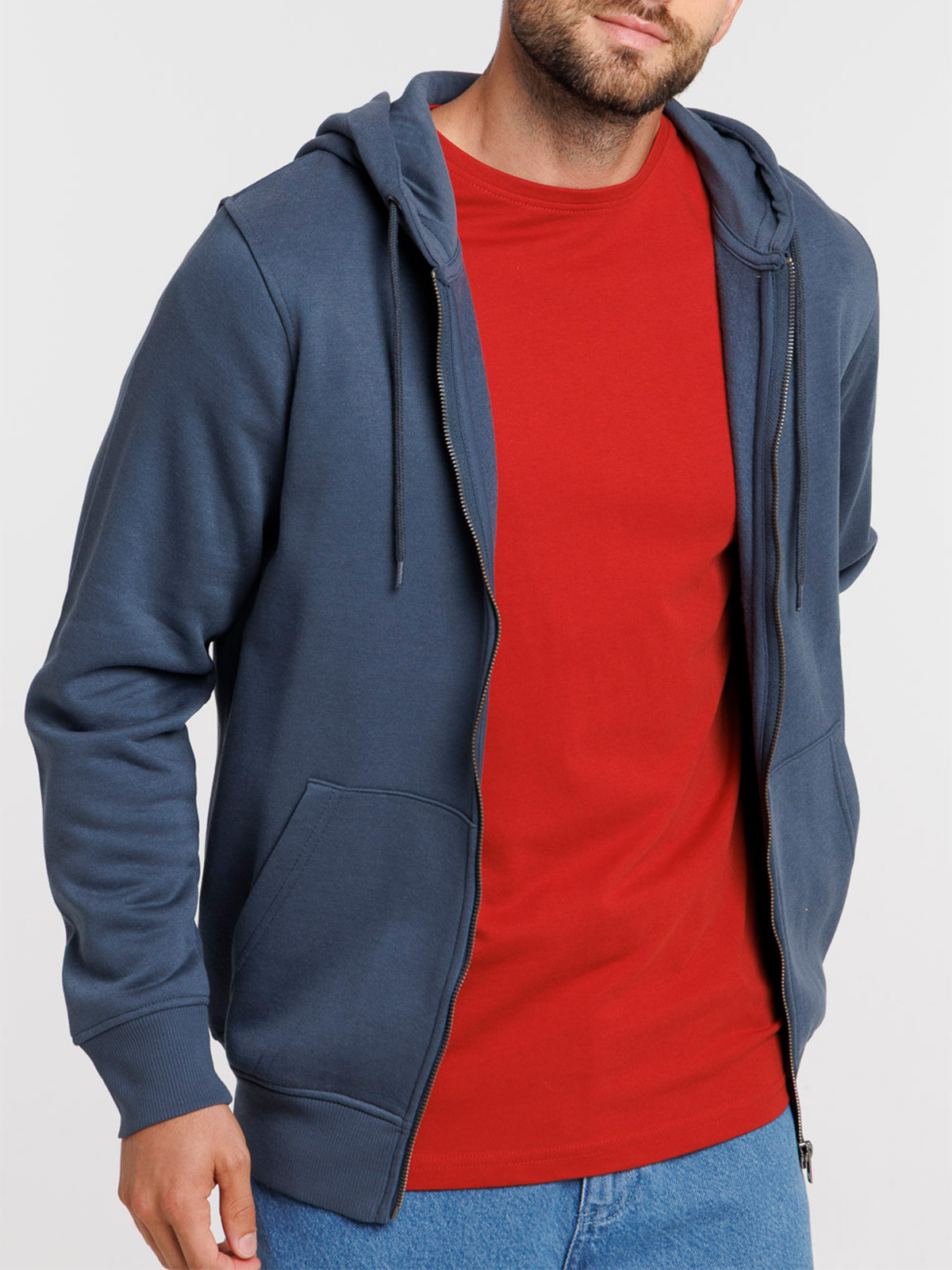 Sweat à capuche zippé tonnerre homme Sweat à capuche zippé tonnerre homme