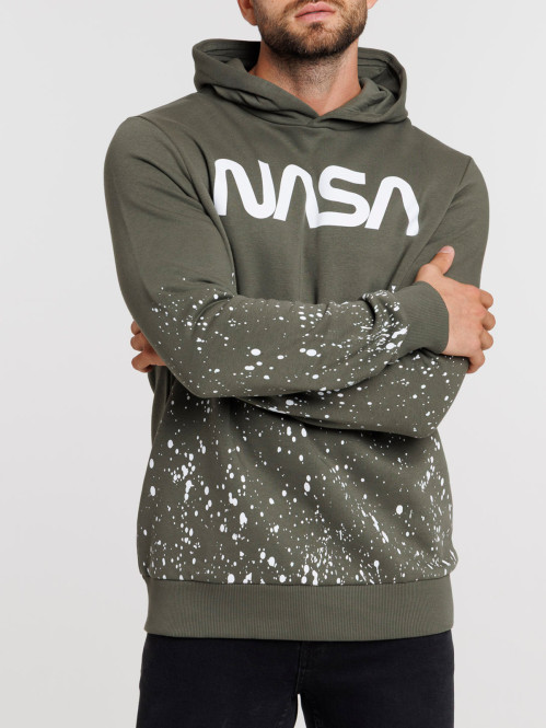 Sweat à capuche NASA homme