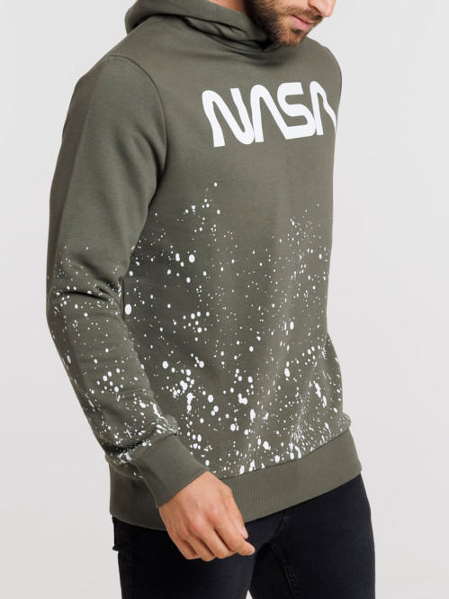 Sweat à capuche NASA homme