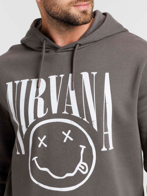 Sweat capuche Nirvana homme